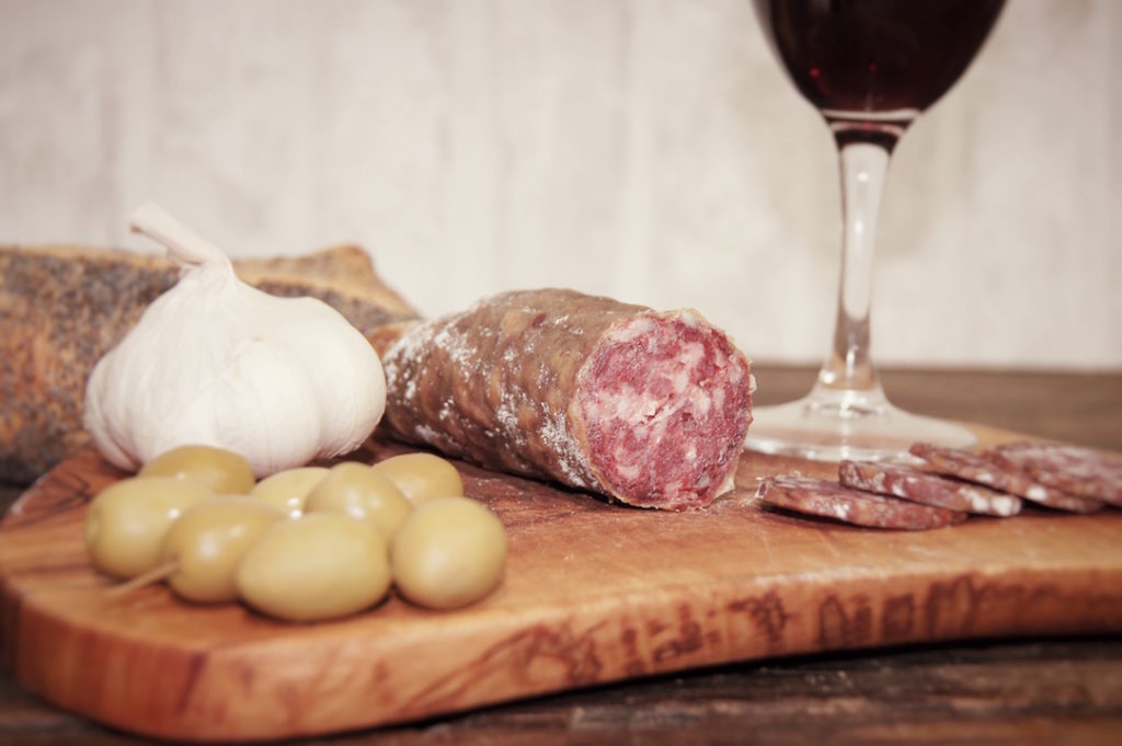 Saucisson à l'ail - Charcuterie - Saucisson Lyonnais