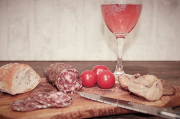 saucisson sec aux figues