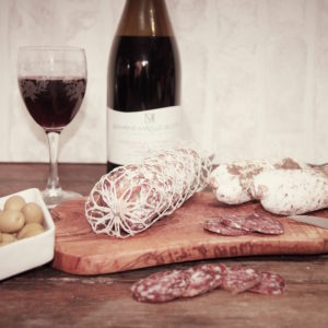 mini rosette et 2 saucissons