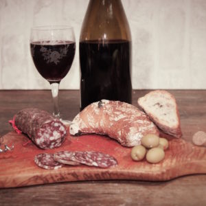 saucisson au beaujolais