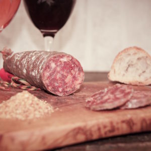 saucisson au piment d'espelette