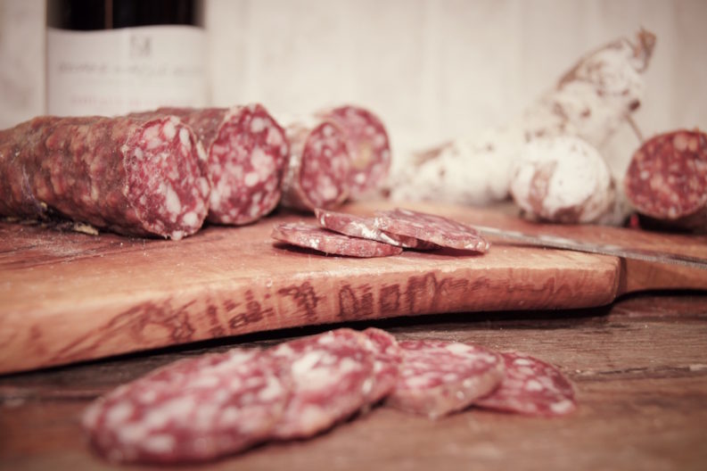 lot de saucisson lyonnais