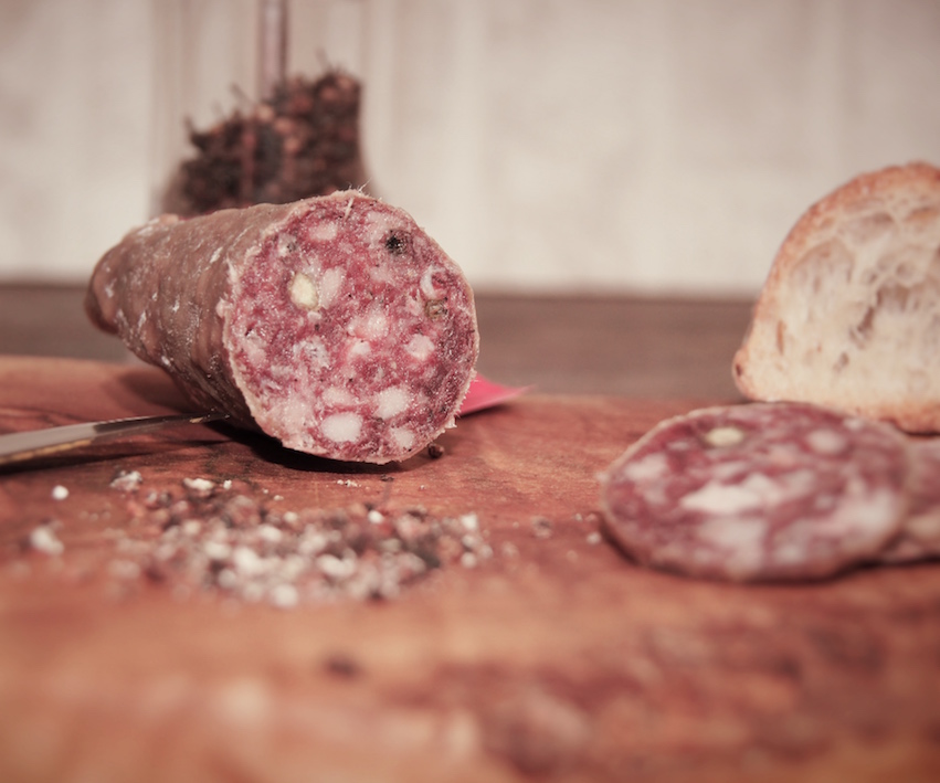 saucisson au poivre