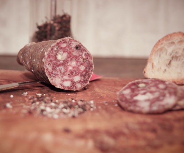 saucisson aux 3 poivres