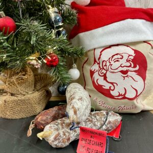 Lot saucisson au foie gras