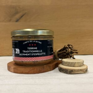 Terrine traditionnelle au piment d'Espelette