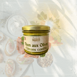 Thon aux olives - citrons confits 1803