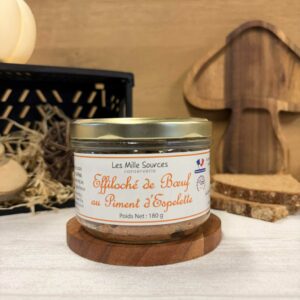 Effiloché de Boeuf au piment d'espelette - 106