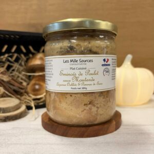 Émincés de Poulet Sauce Moutarde Légumes oubliés et Pomme de terre pour 1 personne - 109