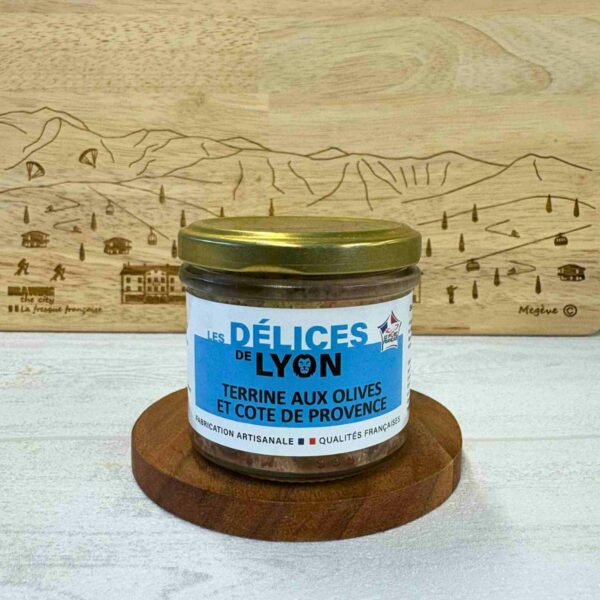 Terrine aux olives et cote de provence - 90gr "303"