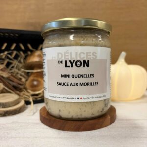 Mini quenelles sauce aux morilles