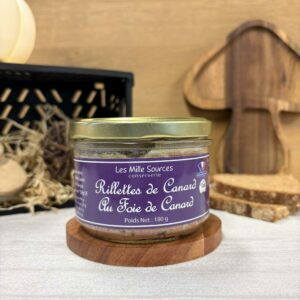 Rillettes de canard au foie gras de Canard - 102