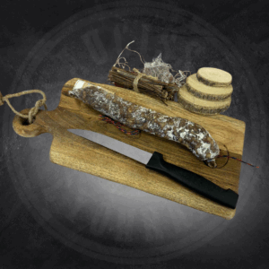 Saucisson au bleu d'Auvergne AOP-viande de porc française