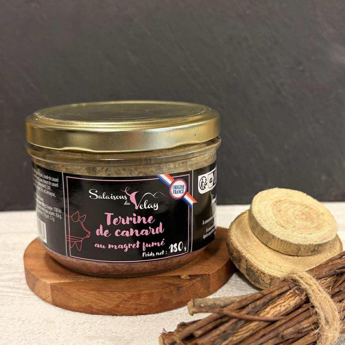 Terrine de canard au magret fumé - 3003
