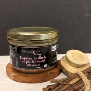 Caprice de dinde au foie de canard (20% foie gras)  / 3008
