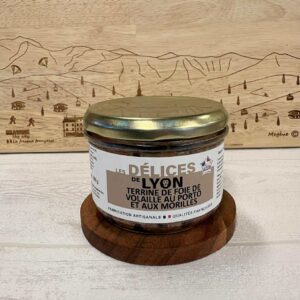 Terrine de foie de volaille au porto et aux morilles 180gr "219"