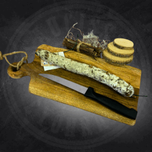 Saucisson aux tomates séchées et herbes de Provence viande de porc française