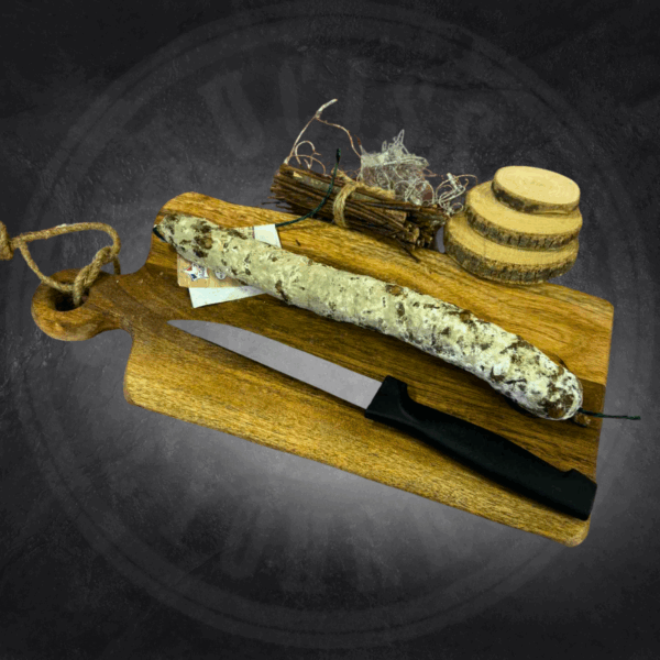 Saucisson aux tomates séchées et herbes de Provence viande de porc française
