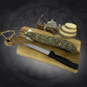 Saucisson enrobé au poivre viande de porc française