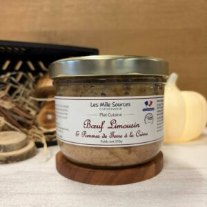 Boeuf limousin & pommes de terre à la crème - 1 pers - 108