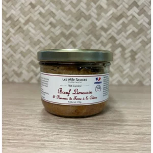 Boeuf limousin & pommes de terre à la crème - 1 pers - 1407