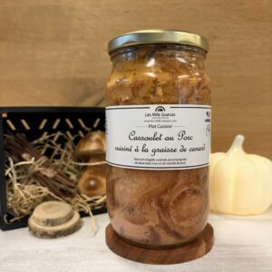 Cassoulet au porc cuisiné à la graisse de canard - 2 pers - 112