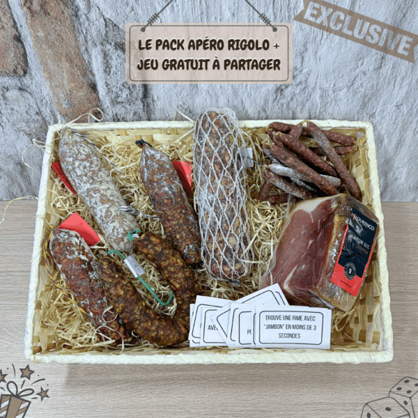 Le pack apéro rigolo + Jeu Gratuit à Partager