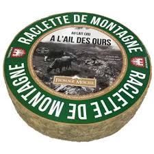 Raclette à l’Ail des Ours au Lait Cru Mercier - minimum 400g