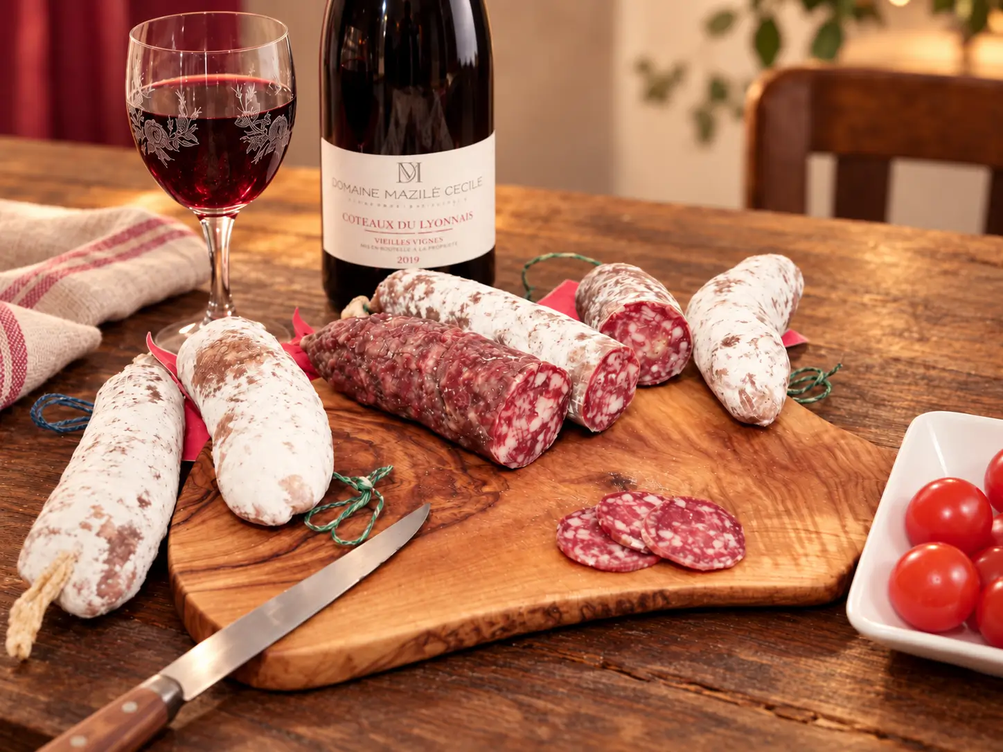 Lot Découverte de 4 saucissons à choisir