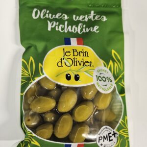 Olives vertes Picholine du Gard 120 gr