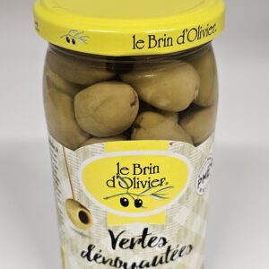 Olives vertes dénoyautés 160 gr