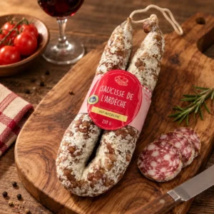 Saucisse sèche de l’Ardèche IGP Artisanal 230g