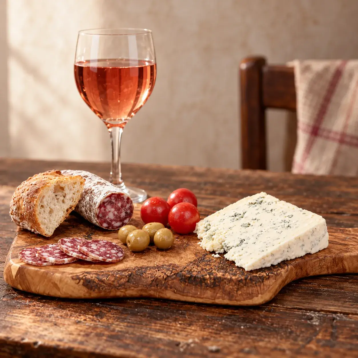 Saucisson au bleu d'Auvergne