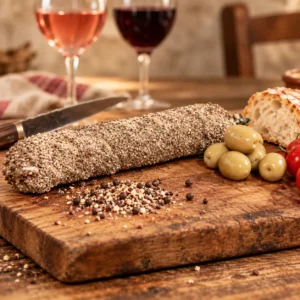 Saucisson au poivre