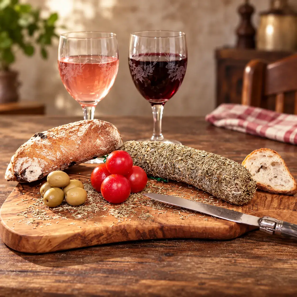 Saucisson aux herbes de provence