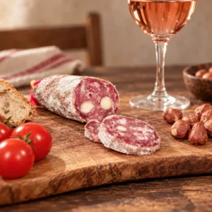 Saucisson aux noisettes
