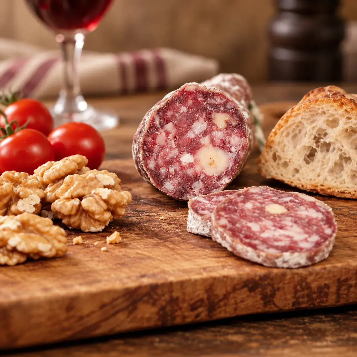 Saucisson aux noix