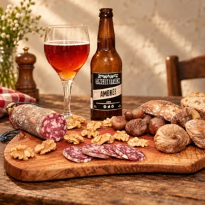 Saucisson campagnard (noix, figues et châtaignes)
