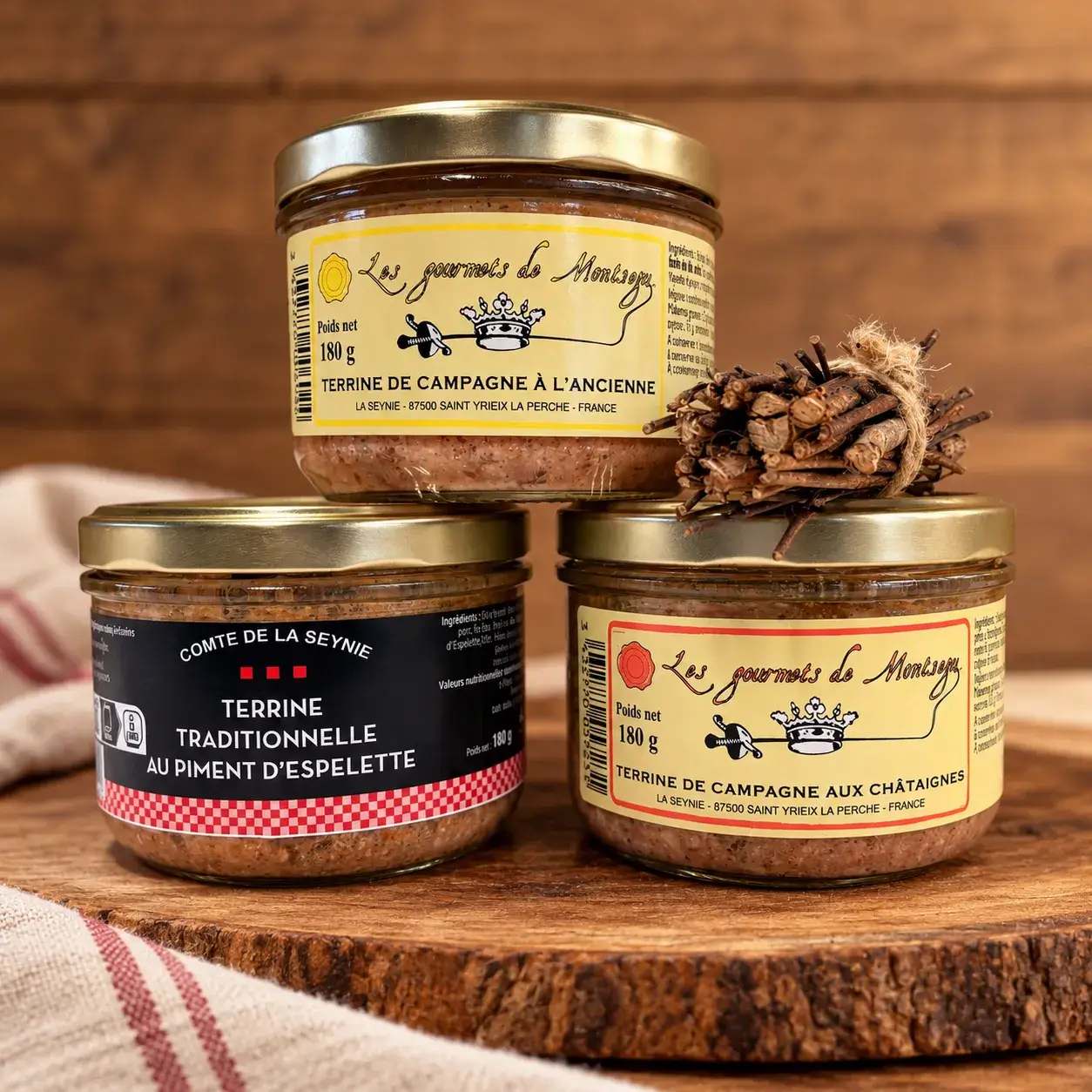 Lot spécial Terrine (3 Terrines à choisir)